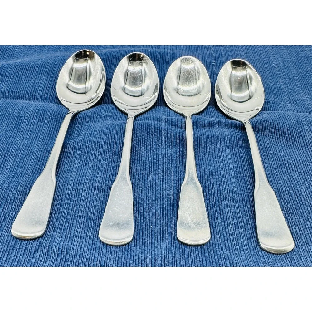Oneida Colonial Boston Minute Man Stainless Soup Place Spoon‎ 6 3/4